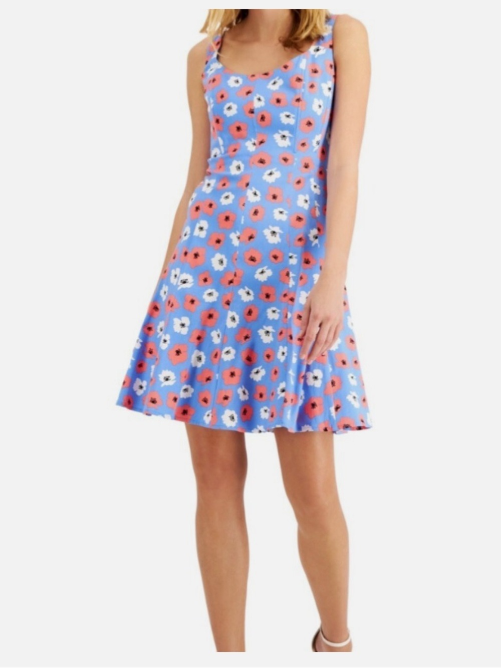ANNE KLEIN a line tropical floral dress | sz 2